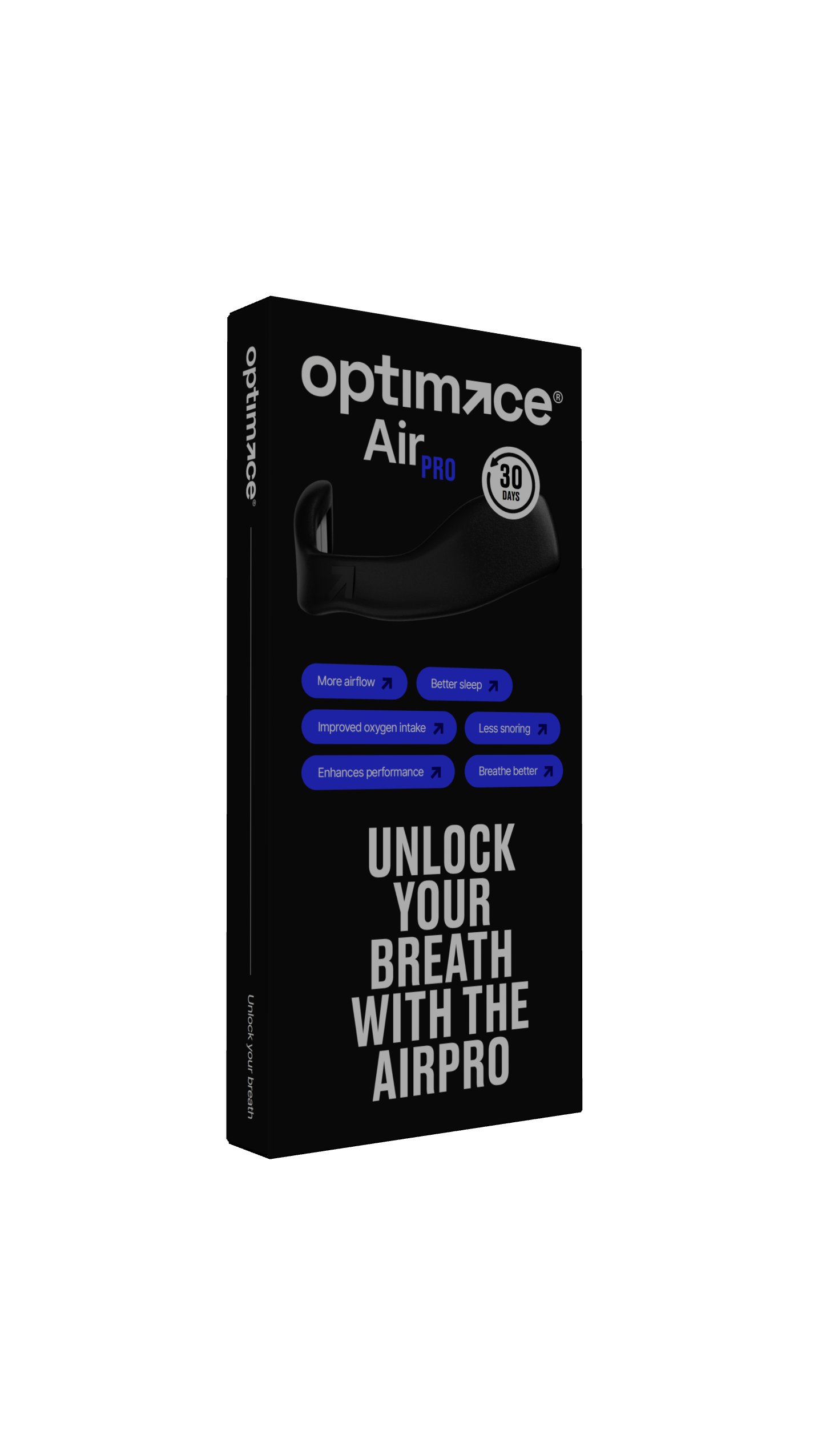 Optimice AirPro Black (Pro Edition) Inc. 60 Tabs (30 dagen)