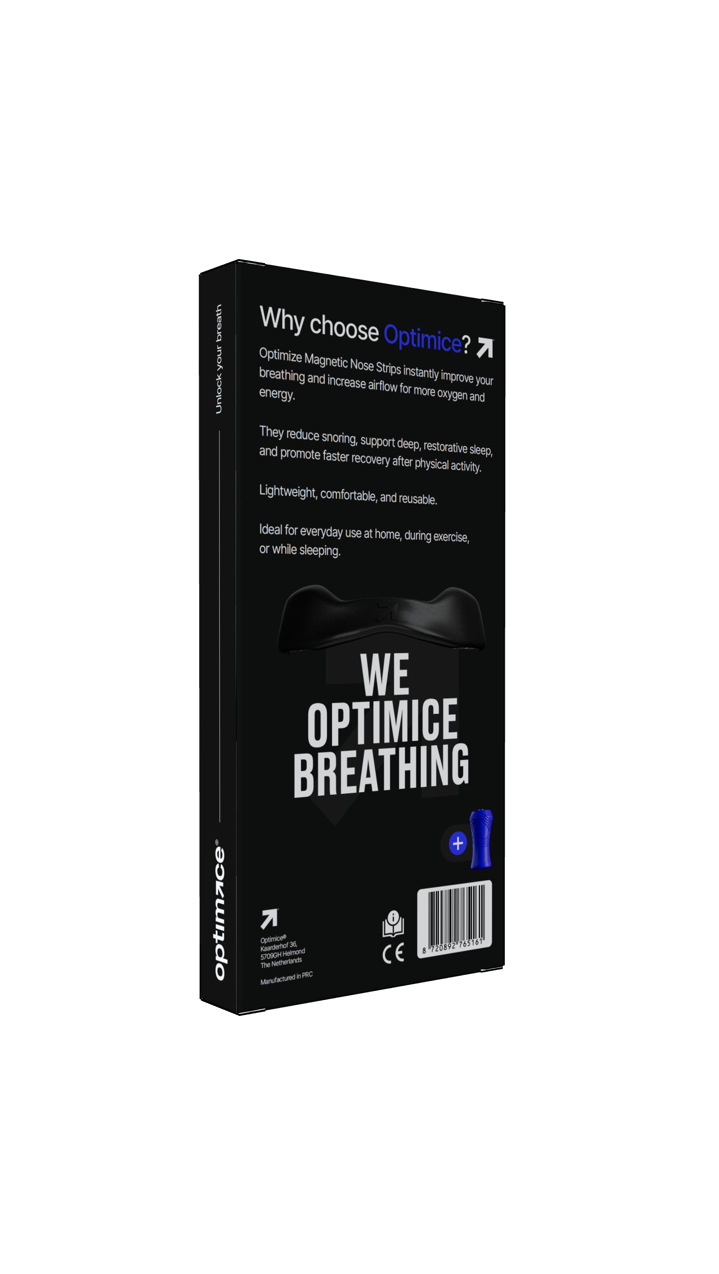 Optimice AirPro Black (Pro Edition) Inc. 60 Tabs (30 dagen)